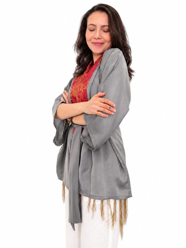 Kimono Jacquard Cupro
