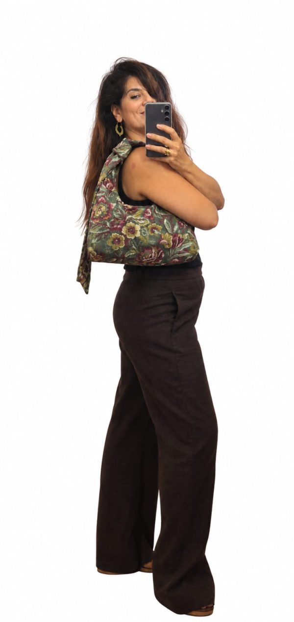Mala Jacquard Floral Gobelin (Vendido)