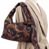 Mala Jacquard Floral (roxo ameixa)